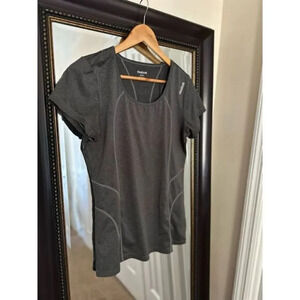 Reebok Gray Athletic Top‎ Size Medium